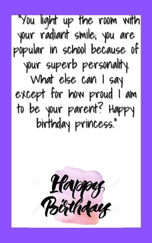 10th birthday wishes for daughter